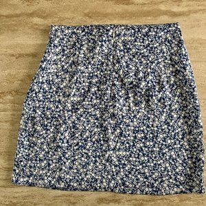Floral Mini Skirt